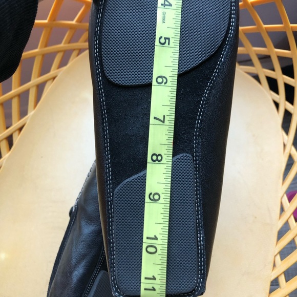 Cole Haan Men’s  Loafers Slip On with Fur Lining Black size 10.5 - Picture 11 of 12